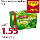 Allahindlus - Teekanne piparmünditee
45 g