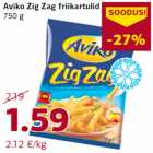 Allahindlus - Aviko Zig Zag friikartulid
750 g