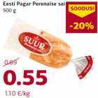 Eesti Pagar Perenaise sai
500 g