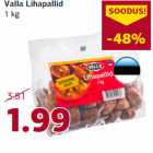 Allahindlus - Valla Lihapallid
1 kg