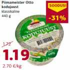 Piimameister Otto
kodujuust