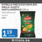 ESTRELLA FINE SLICES MAHLAKA SIBULA-JUUSTU KARTULIKRÕPSUD 200 G