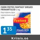 FARM FRITES FANTASY SIRGED FRIIKARTULID 1 KG