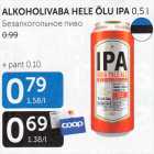 Allahindlus - ALKOHOLIVABA HELE ÕLU IPA 0,5 l