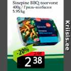 Sinepine BBQ-toorvorst
400g 