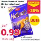 Lorenz Naturals Violet
Mix kartulikrõspud,
90 g