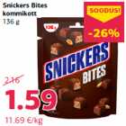 Snickers Bites
kommikott
136 g