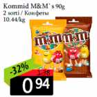 Kommid M&M`s 