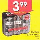 Õlu Rock, 5,3%, 6 x 50 cl