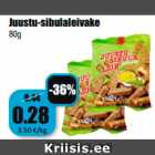 Allahindlus - Juustu-sibulaleivake 80g