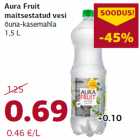 Allahindlus - Aura Fruit
maitsestatud vesi