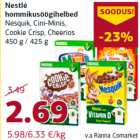 Allahindlus - Nestlé
hommikusöögihelbed