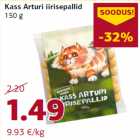 Allahindlus - Kass Arturi iirisepallid
150 g