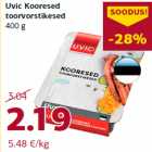 Allahindlus - Uvic Kooresed
toorvorstikesed
400 g