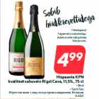 Allahindlus - Hispaania KPN
kvaliteetvahuvein Rigol Cava, 11,5%, 75 cl