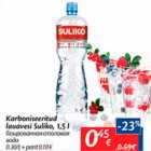 Allahindlus - Karboniseeritud lauavesi Suliko, 1,5 l