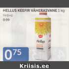 HELLUS KEEFIR VÄHERASVANE 1 KG