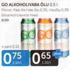 GO ALKOHOLIVABA ÕLU 0,5 L