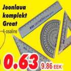 Allahindlus - Joonlaua komplekt Great