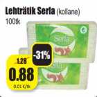 Lehträtik Serla(kollane)
100tk