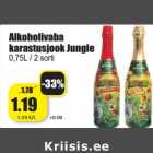 Allahindlus - Alkoholivaba
karastusjook Jungle
0,75L / 2 sorti