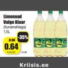 Allahindlus - Limonaad
Valge Klaar
(õunamahlaga)
1,5L