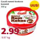 Allahindlus - Casali rummi-kookose
kommid
300 g