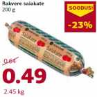 Allahindlus - Rakvere saiakate
200 g