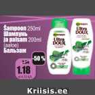 Allahindlus - Šampoon 250ml
ja palsam 200ml
(aaloe)