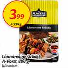 Allahindlus - Lõunamaine šašlõkk A-Vorst,800 g