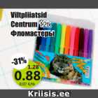 Allahindlus - Viltpliiatsid
Centrum 12tk