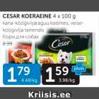 CESAR KOERAEINE 4 X 100 G