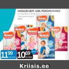 HUGGIES BOY, GIRL PÜKSIMÄHKMED