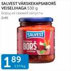 SALVEST VÄRSKEKAPSA BORŠ VEISELIHAGA 530 G