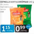 ESTRELLA KARTULIKRÕPSUD 140 G