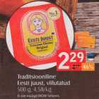 Traditsiooniline Eesti juust, viilutatud, 500 g