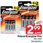 Patarei Energizer Max

