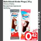 Allahindlus - Biskviitkook Kinder Pingui, 30 g

