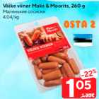 Väike viiner Maks & Moorits, 260 g
