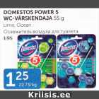 DOMESTOS POWER 5 WC-VÄRSKENDAJA 55 G