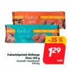 Kakaoküpsised täidisega
Rimi, 145 g