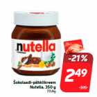 Šokolaadi-pähklikreem
Nutella, 350 g