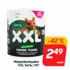 Majapidamispaber
XXL Serla, 1 tk*