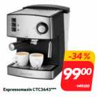 Espressomasin CTC3643***