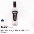 Allahindlus - Viin Viru Valge Black 40% 50 cl