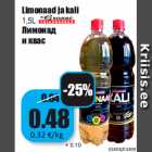 Allahindlus - Limonaad ja kali
1,5 L