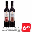 Allahindlus - Gruusia GT vein Adati Red, 75 cl