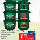 Allahindlus - Jogurt Activia, 4 tk x 120 g