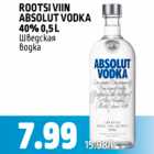 ROOTSI VIIN ABSOLUT VODKA