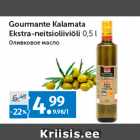 Allahindlus - Gourmante Kalamata 
Ekstra-neitsioliiviõli 
0,5 l